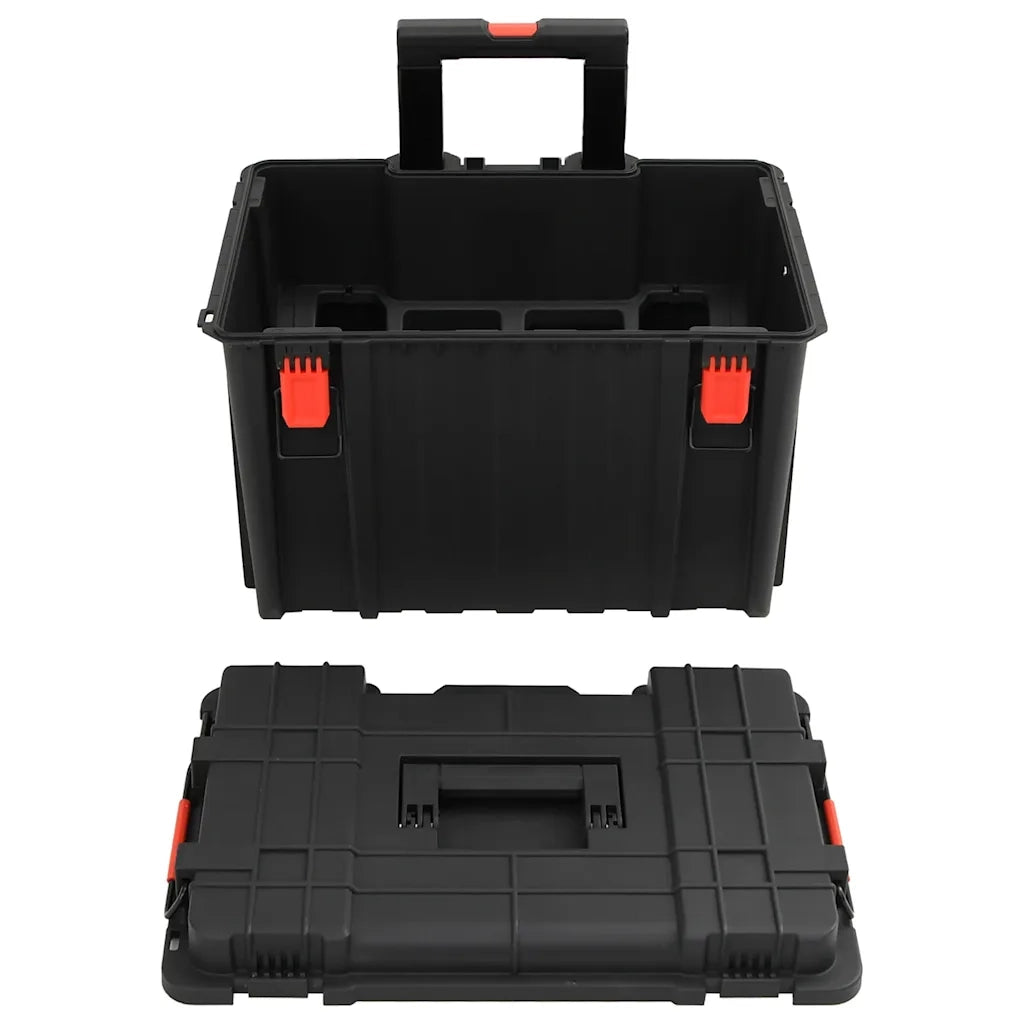 Valigetta da Volo Portatile Nera 56,5x45,5x48 cm in PP CFW2658627