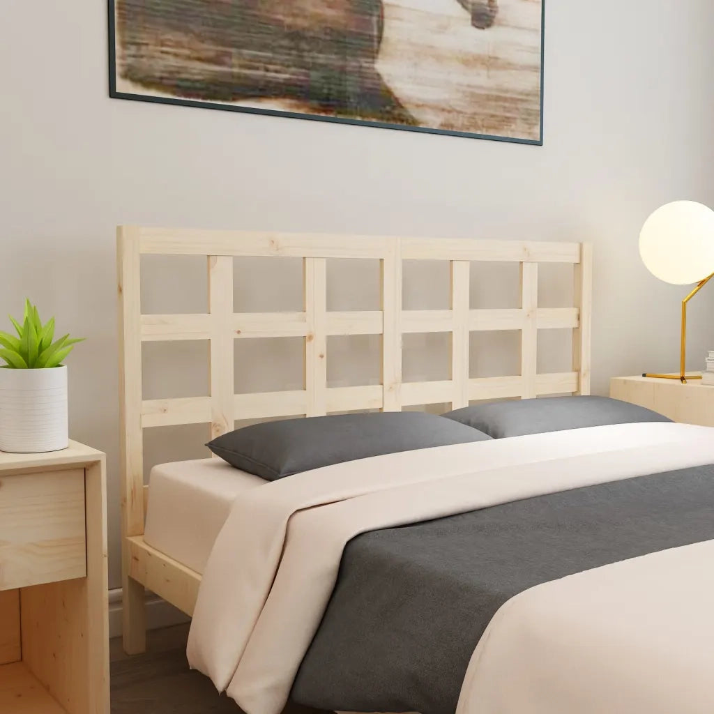 Testiera per Letto-Testata-Testiera Decorativa 165,5x4x100 cm Legno Massello di Pino 825150