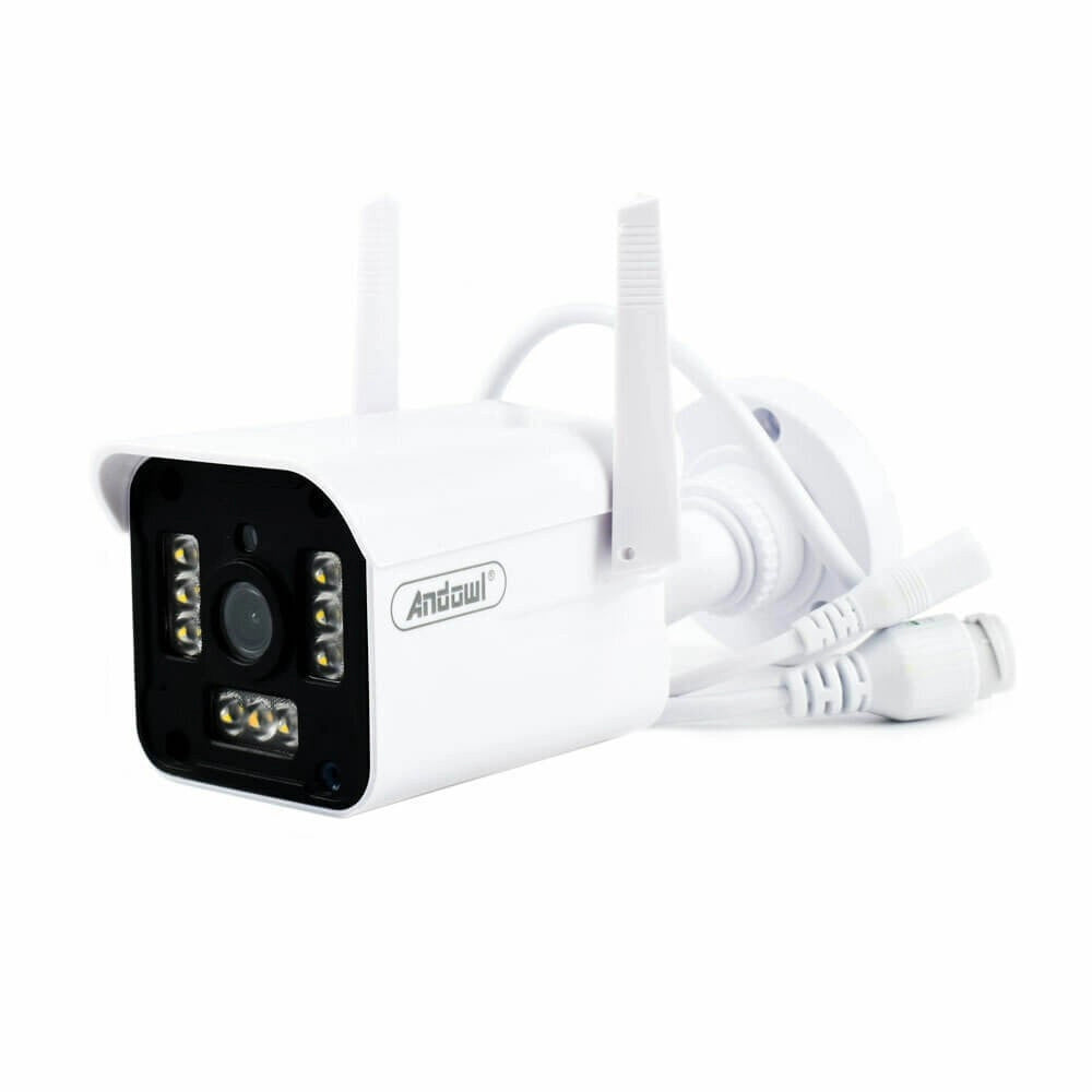 Trade Shop - Telecamera Di Sorveglianza Sicurezza Q-s702 Ip Wifi 2k Hd Per Telefoni Cellulari -