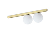 Lampada Da Soffitto Binomio Pl2 Ottone Ideal-Lux