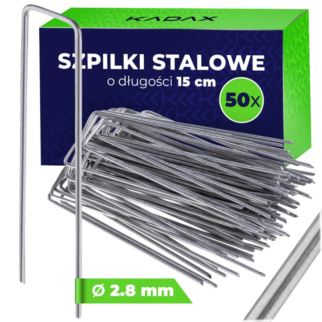 KADAX Szpilki stalowe ocynkowane 2,8mm x 2,5cm x 1