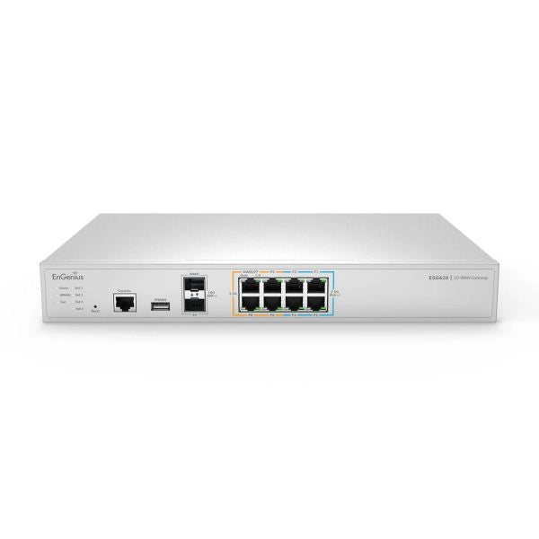 Gateway  2x2.5  gbe  lan  6x2.5  gbe - ESG620