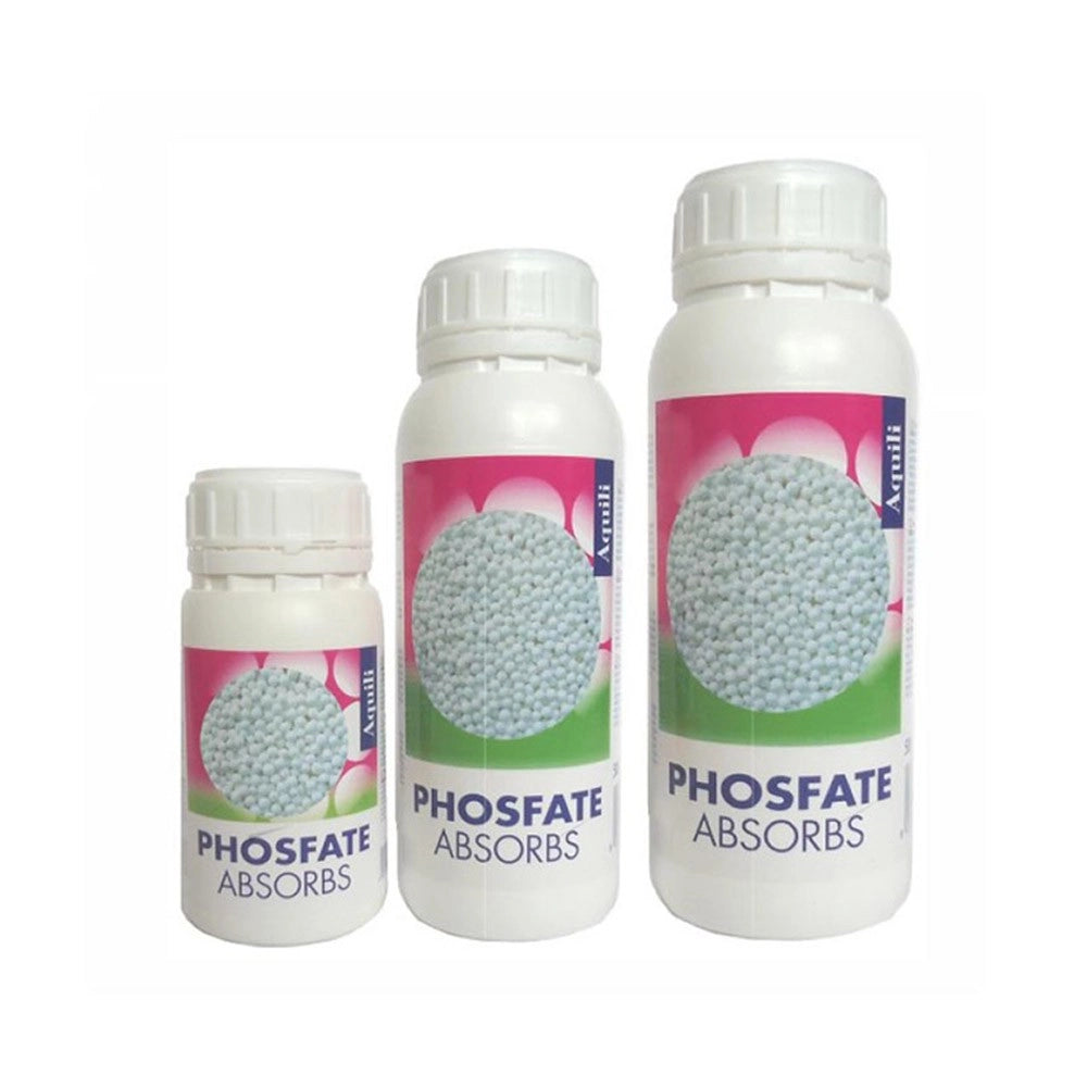 Aquili Phosphate Absorbs - Rimuove i Fosfati dall’acqua dolce e marina Formato: 250 ml
