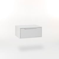 Mobile Bagno Sospeso 60 cm in Legno TFT Belsk Bianco Opaco