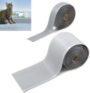 Strisce di Protezione per Vetrine da Gatti - Pacchetto da 2Strisce di Gomma Resistente ai Graffi Autoadesive per la Protezione dei MobiliProtezione delle Sponde Anti-Grattugiamento (2 m Lunghezza 3 cm e 10 cm)