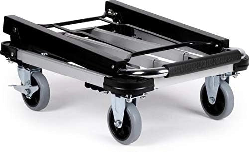 Carrello Portapacchi Pieghevole Portatutto 4 Ruote a Pianale Portata 150Kg Kinzo