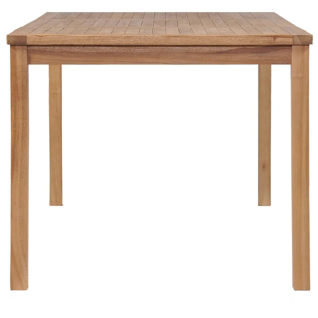 Tavolo da Giardino 150x90x77 cm in Legno Massello di Teak 44997