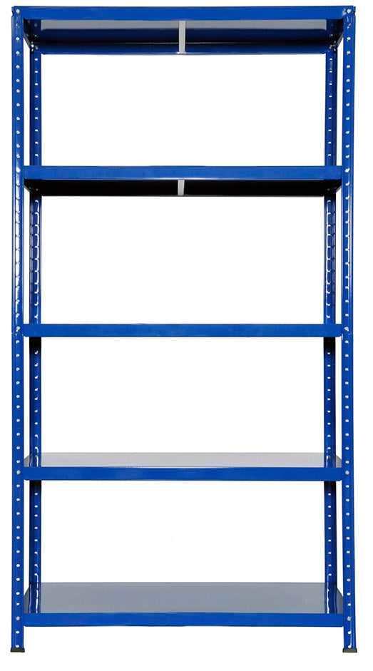 Scaffale in Metallo 5 Ripiani 100x40x187 cm  Ettore Blu