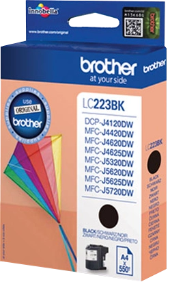 Brother LC-223BK cartuccia d'inchiostro 1 pz Originale Nero