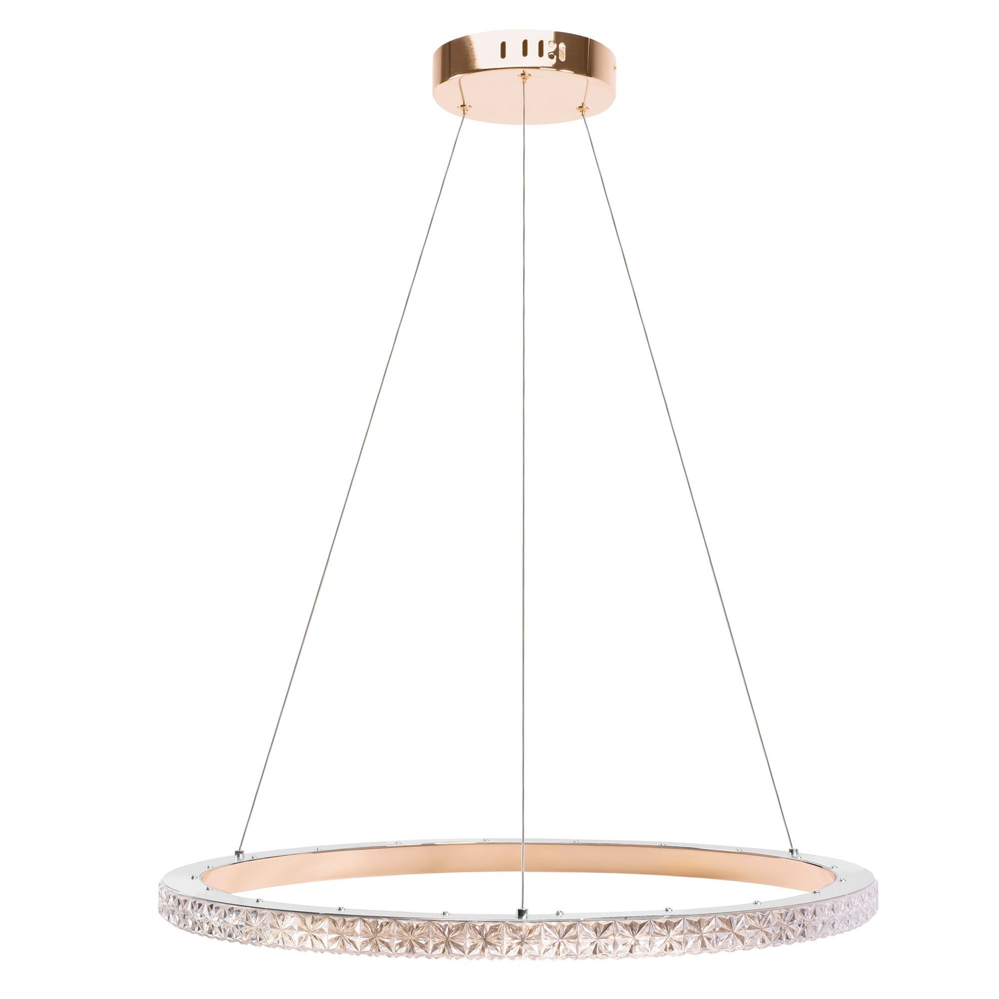 Lampada Led Ms009-cp Rose Gold 59cm