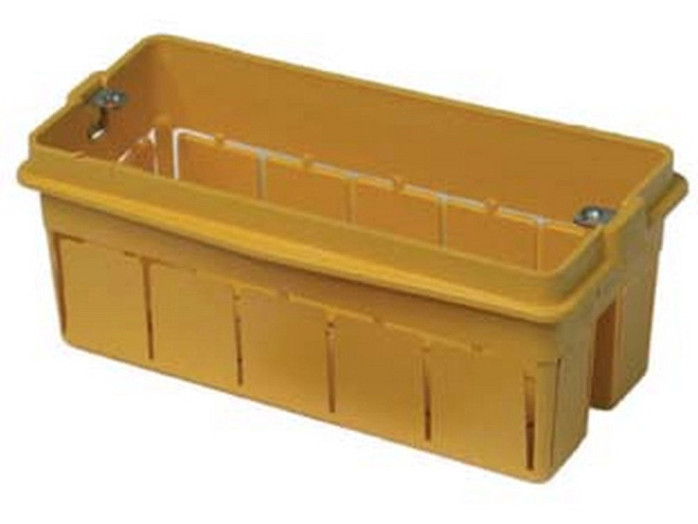 10pz scatola incasso inserti metallo senza coperchio 4 posti tipo 504 cod:ferx.fer118606