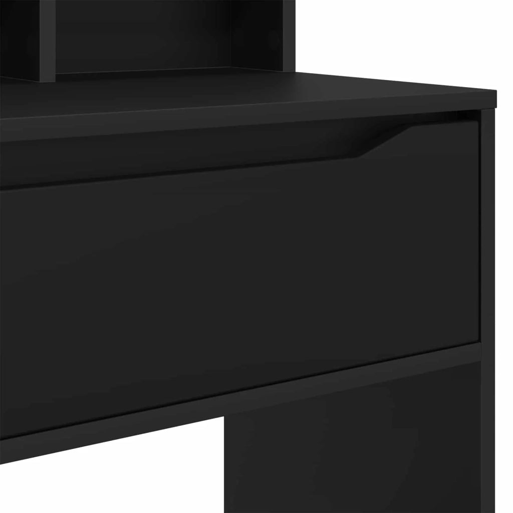 Tavoli da Trucco per Camera da Letto Nero 80 x 39,6 x 135 cm 888968