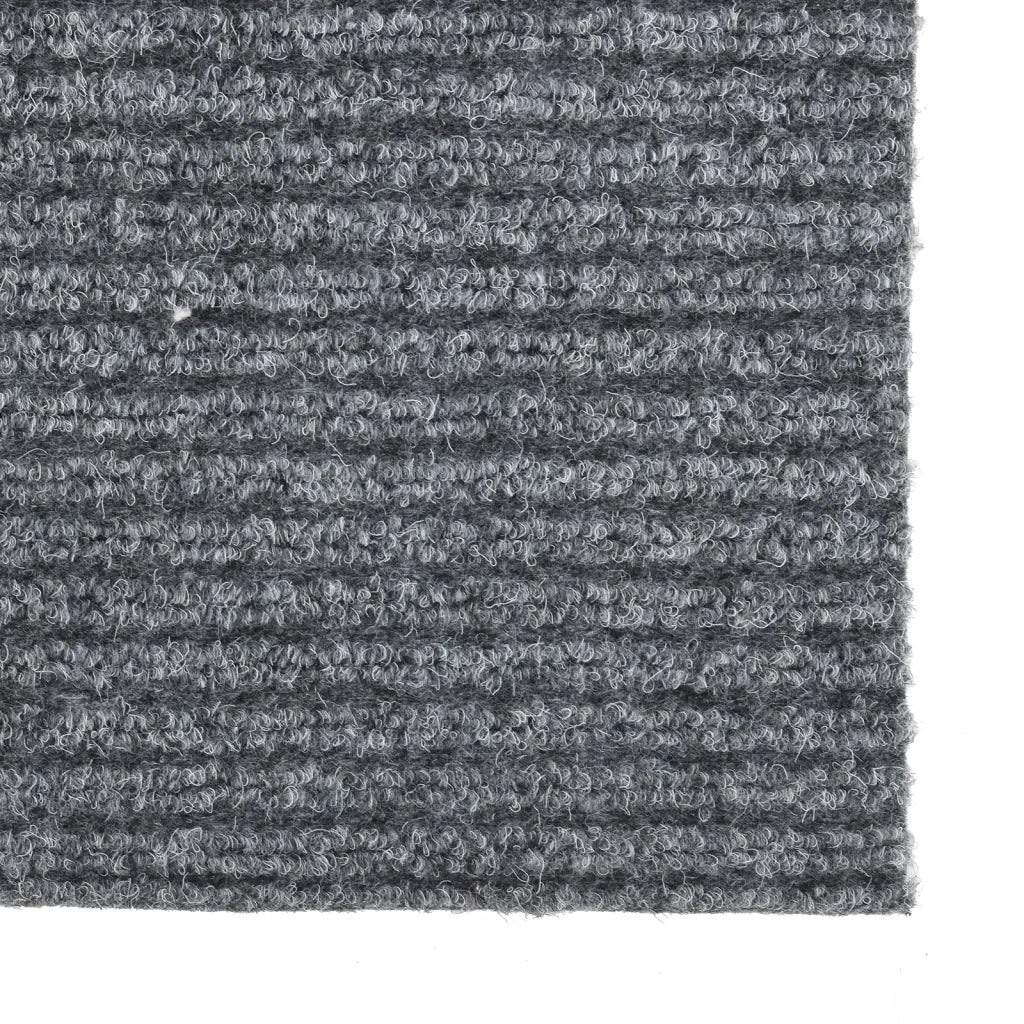 Tappeto Corsia Acchiappa Polvere 100x450 cm Grigio 327181