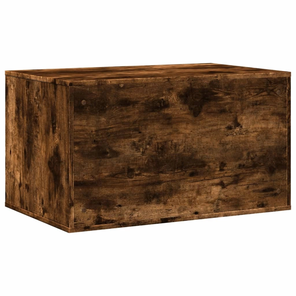Mobiletto per lettiera per gatti in legno ingegnerizzato marrone 02_0043316
