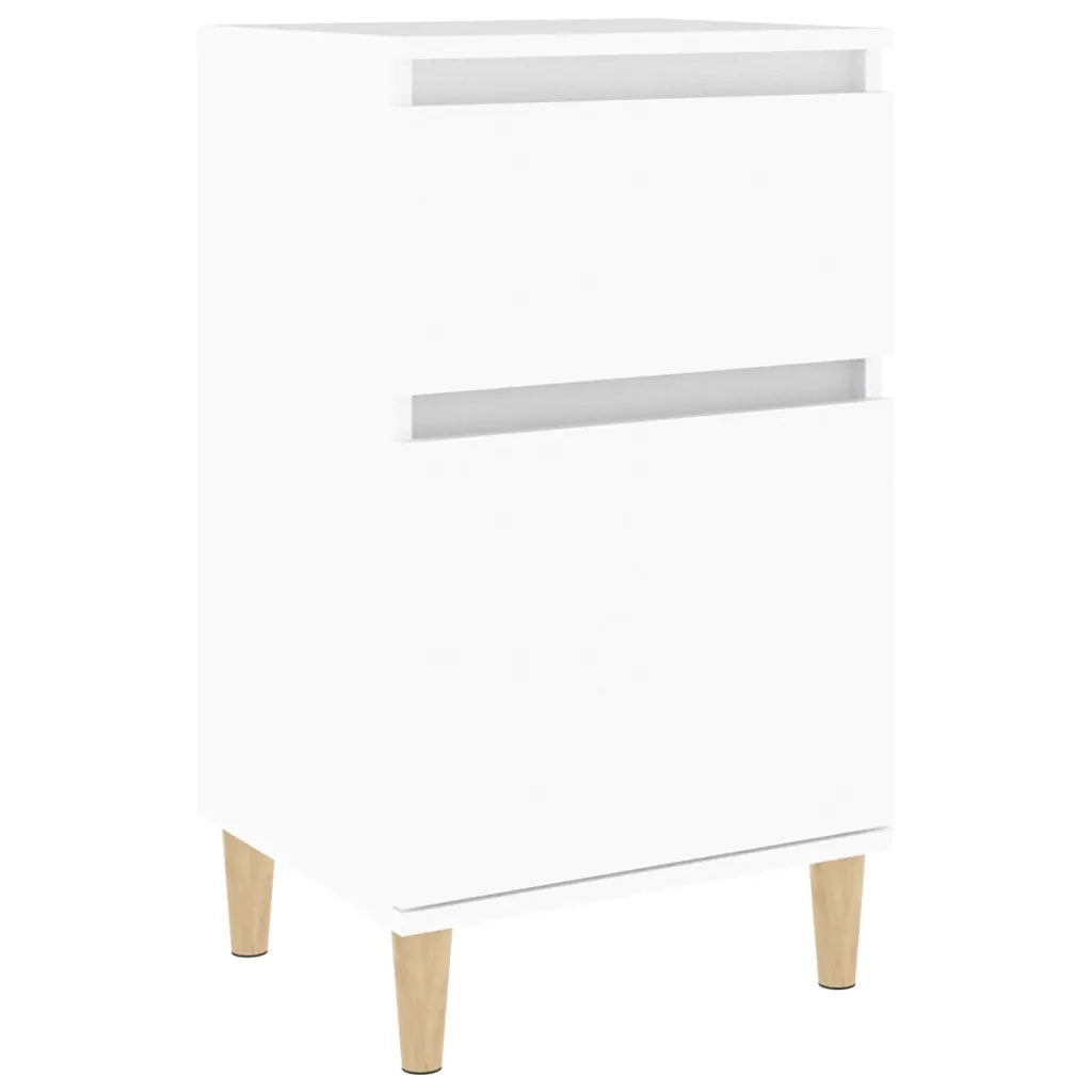 Comodino Bianco 40x35x70 cm 819692