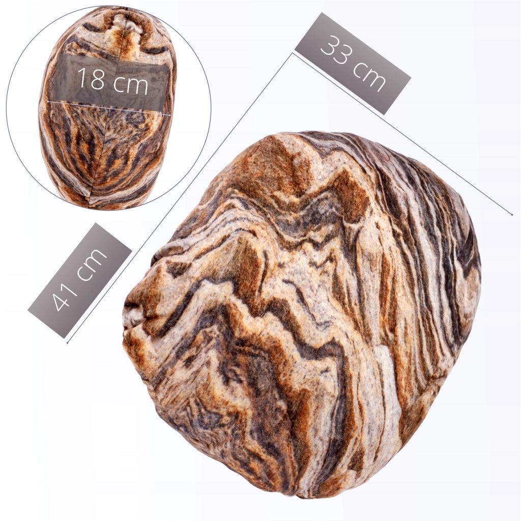Cuscino decorativo KADAX 38x30 per soggiorno, forma Jasiek Soft Stone
