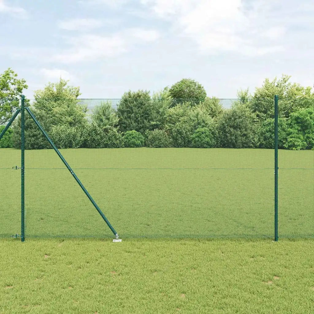 Palo della recinzione Verde 25 x 1,6 m (rete 12 x 12 mm)