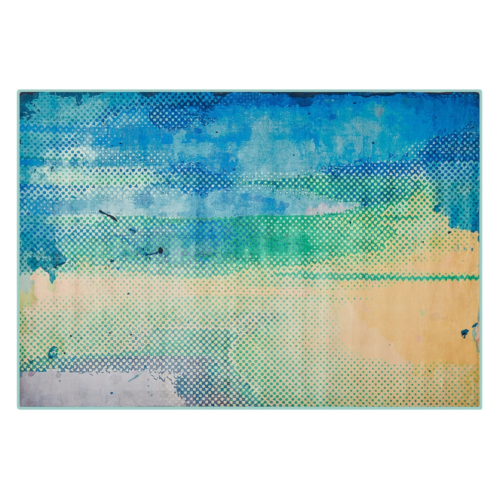 Tappeto tappetino Tessuto Multicolore 160 x 230 cm Pittura Ad Acquerello Astratta Moderna