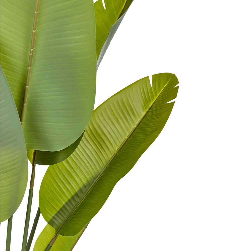 Pianta artificiale in vaso verde e nero sintetico 187 cm Materiale accessorio decorativo per interni