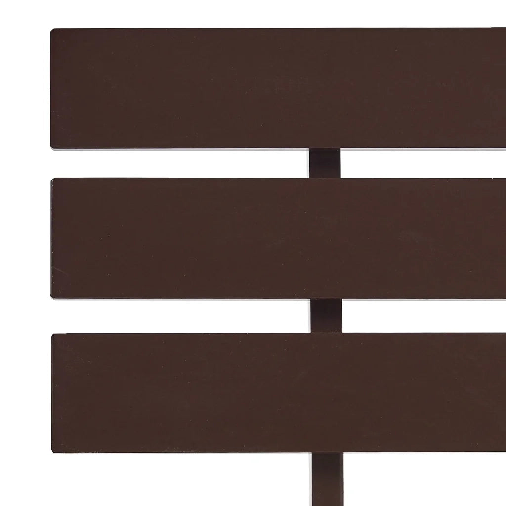 Giroletto senza Materasso Marrone Scuro 120x200 cm Legno Pino