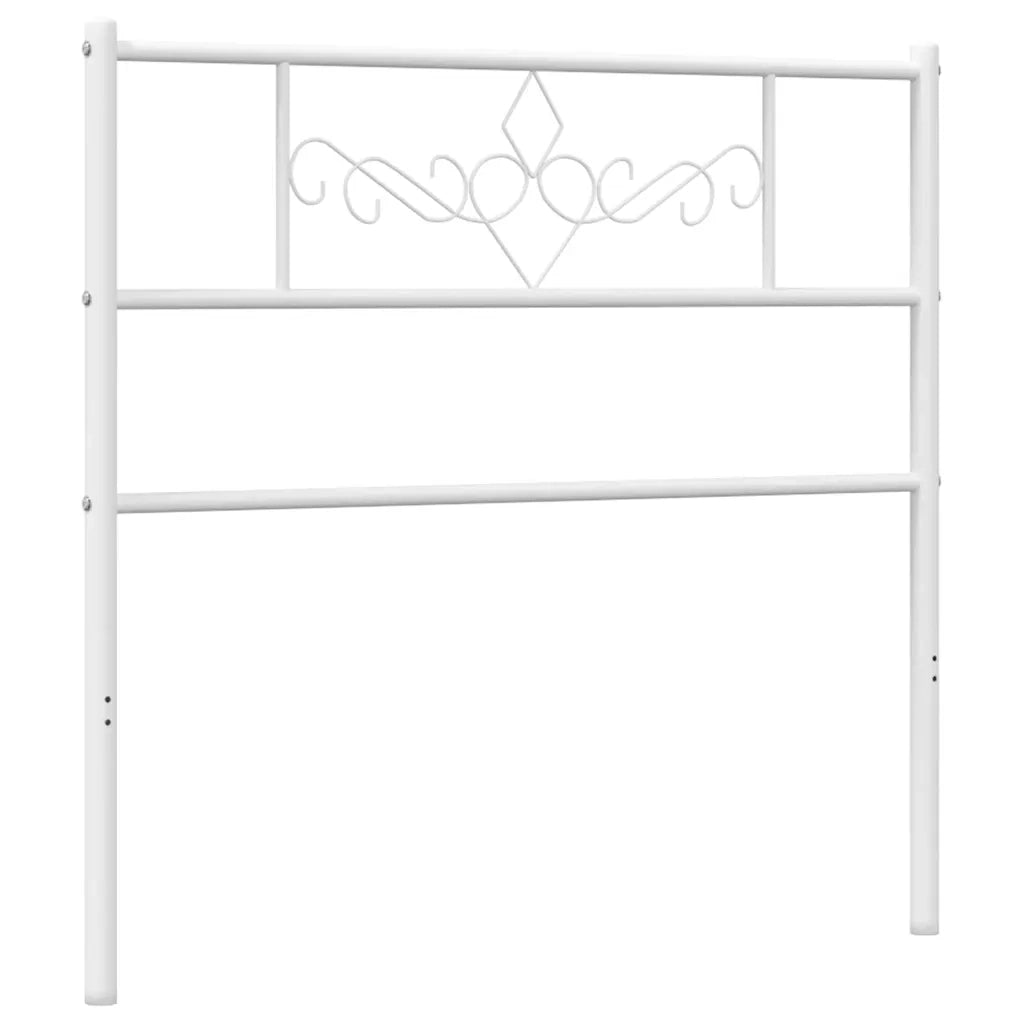 Testiera di Ricambio in Metallo Bianco 100 cm 355345