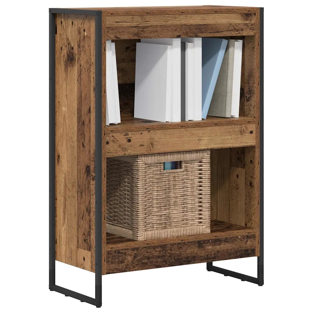 Armadio per Libri Legno vecchio 60 x 30 x 86,5 cm