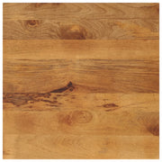 Piano per Tavolo 70x70x3,8 cm Quadrato Legno Massello di Mango