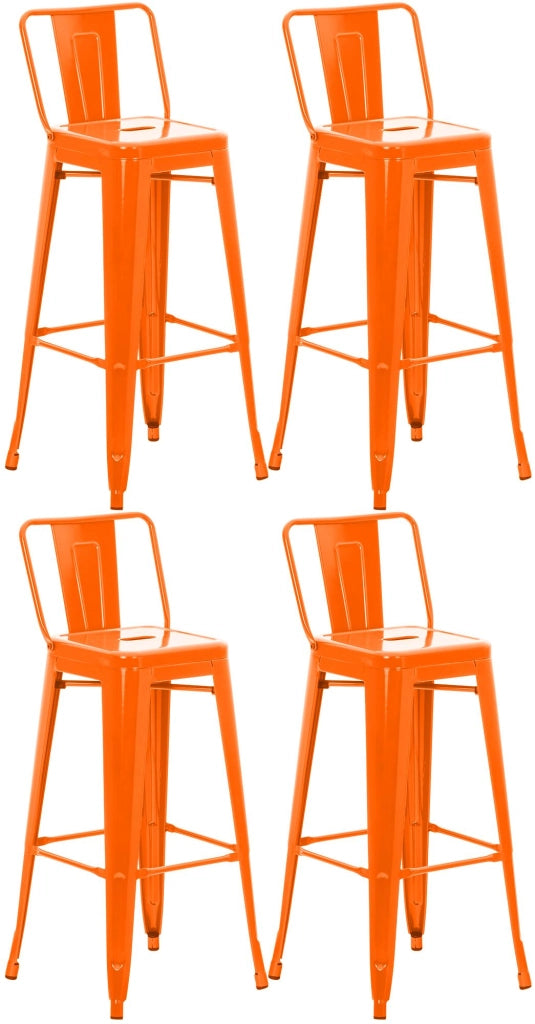 Set di 4 sgabelli da bar Mason 5