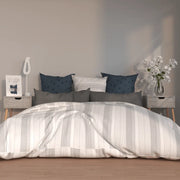 Comodini 2pz-Set di 2 Tavolino da notte Grigio Cemento 40x40x56 cm in Legno Multistrato