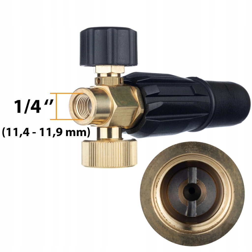 Pistola Schiumogena S0401 1000ml per Idropulitrice G1/4F – Ugello 1,23mm | Compatibile con Kärcher K Bayonet