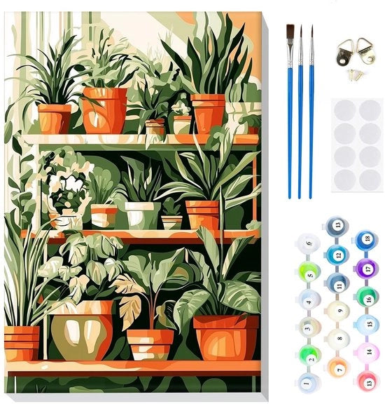 Kit di Verniciatura a Nastro per Adulti e Bambini con Cornice