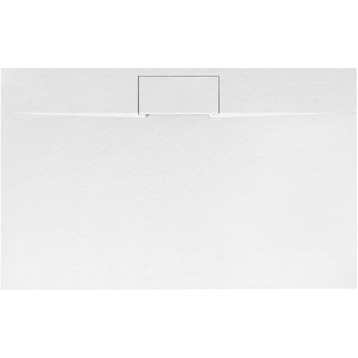 Piatto Doccia Bazalt Long White 80x100