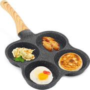 Piatto per Frittate e Pancake con Superficie Antiscivolo - Induzione e Gas - 14.6x7.7x2.5 cm