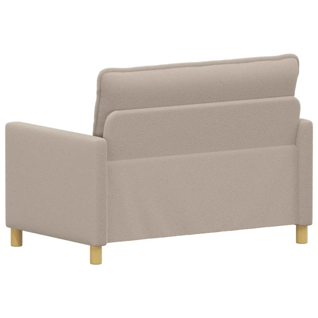 Divano Grigio Chiaro 126 x 81 x 87,5 cm Tessuto 42028807