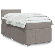 Giroletto a Molle con Materasso Tortora 80x200 cm inTessuto 3286892