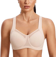 Sportbra Raccorda Alto Impatto - Beugel - Raccorda a Schiena - Cinture Adattabili - Supporto - Tessuto Prestazioni Sportive - Sportbra