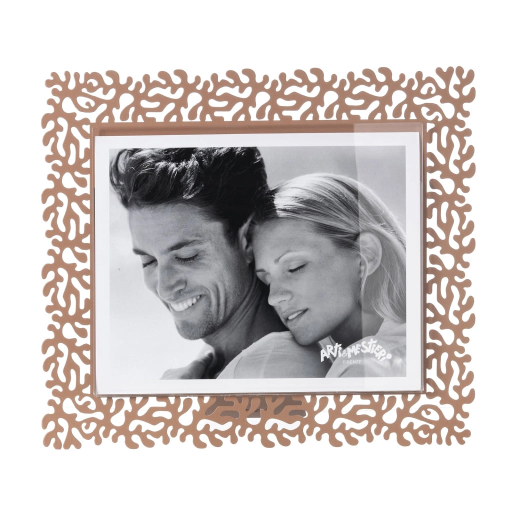 Portafoto Corallo maxi orizzontale Mocha mousse