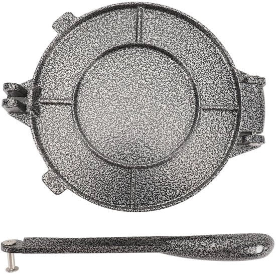 Fornello per Tortilla a Mano - Multifunzionale - Maniglia Ergonomica - 20x16 cm - Ideale per Focacce e Panini Flat