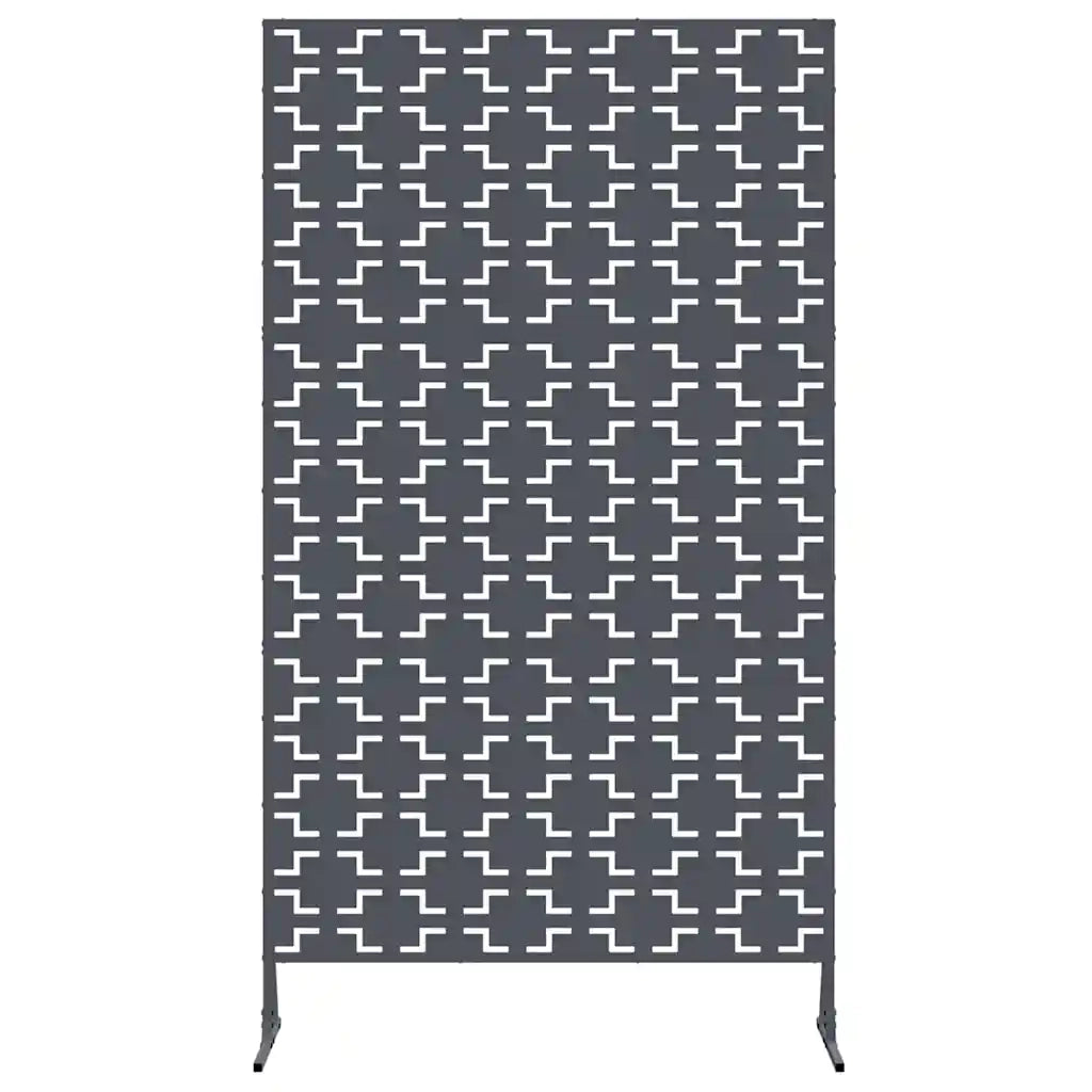 Schermo per Privacy Antracite 100 x 50 x 180 cm Acciaio CFW8952927