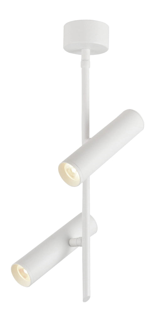 Lampada a sospensione Candellux TUBA LED 2 luci bianca