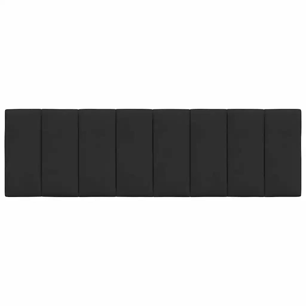 Cuscino Testiera Hanko Nero 160 cm in Velluto CFW6935492