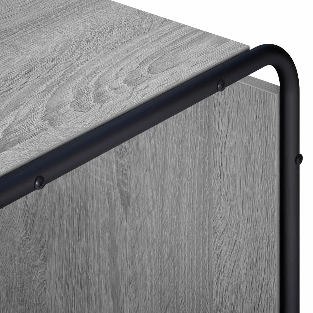 Credenza Sonoma grigio 80 x 37,5 x 64,5 cm Legno ingegnerizzato 8007933