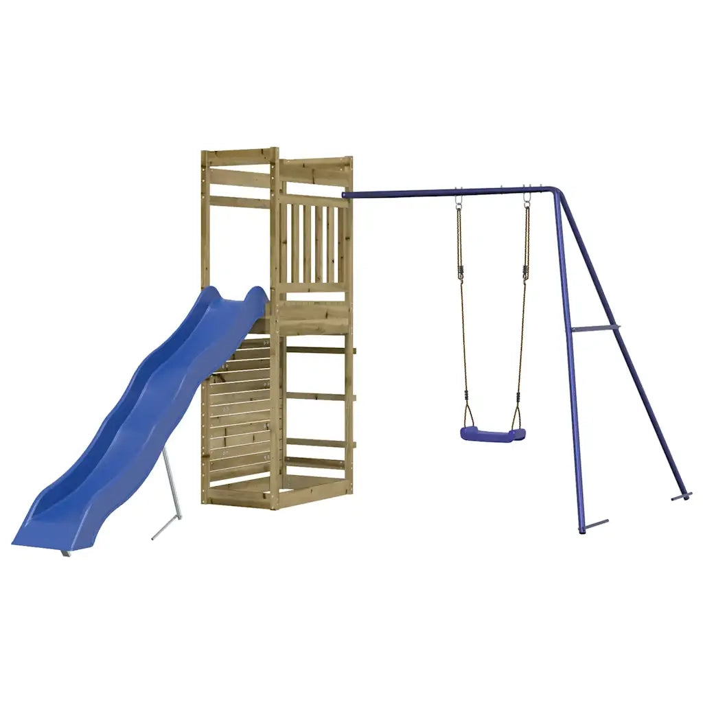 Set da Gioco da Esterno in Legno di Pino Impregnato 3157005