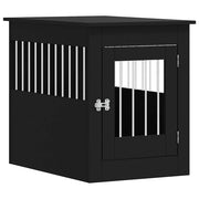 Gabbia Cani da Arredamento Nera 55x80x68cm Legno Multistrato CFW5147861