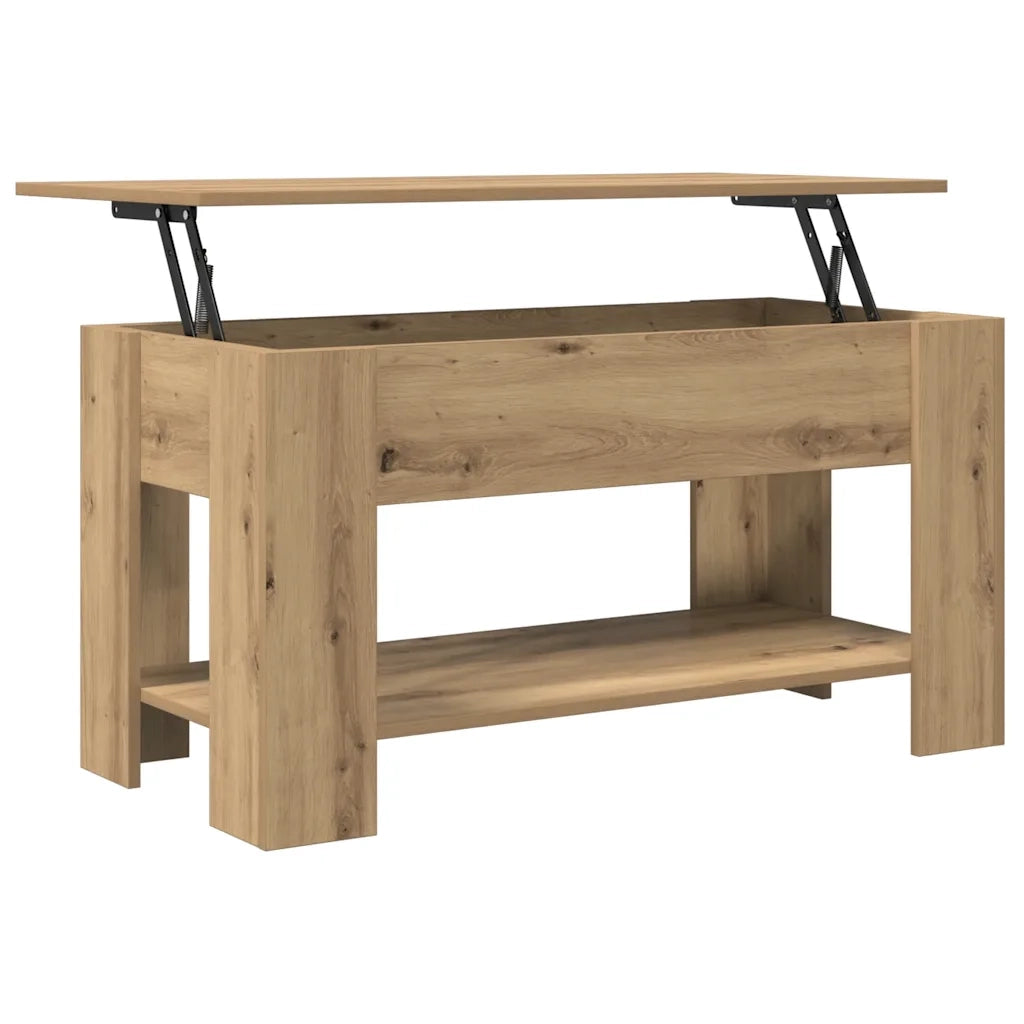 vidaXL Tavolino Salotto Rovere Artigianale 101x49x52 cm in Truciolato