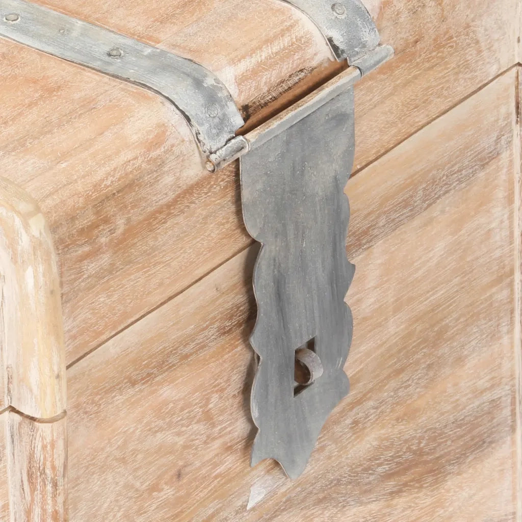 Baule 90x40x40 cm in Legno Massello di Acacia cod mxl 37168