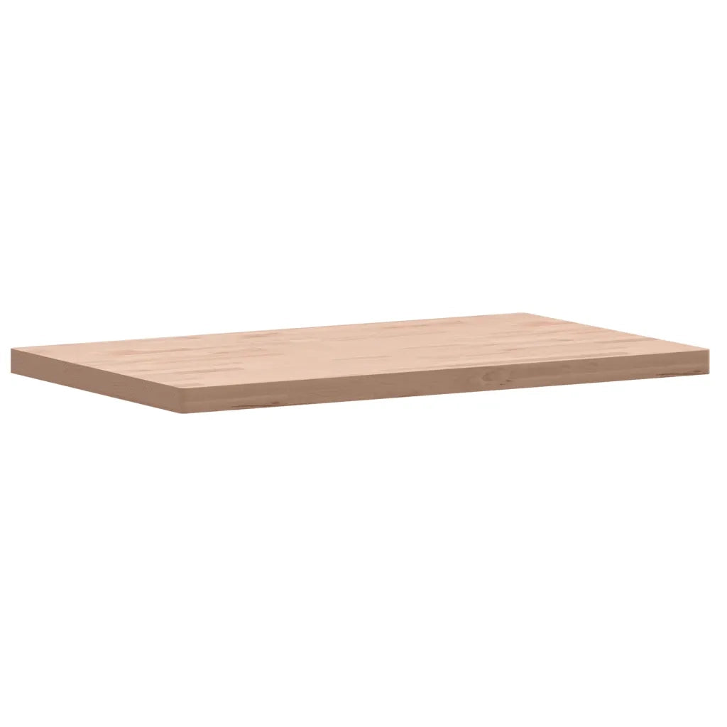 Piano Bagno 100x60x4 cm in Legno Massello di Faggio CFW4006207
