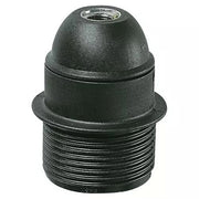 PORTALAMPADA E27 M10X1 CM/PFIL. NERO