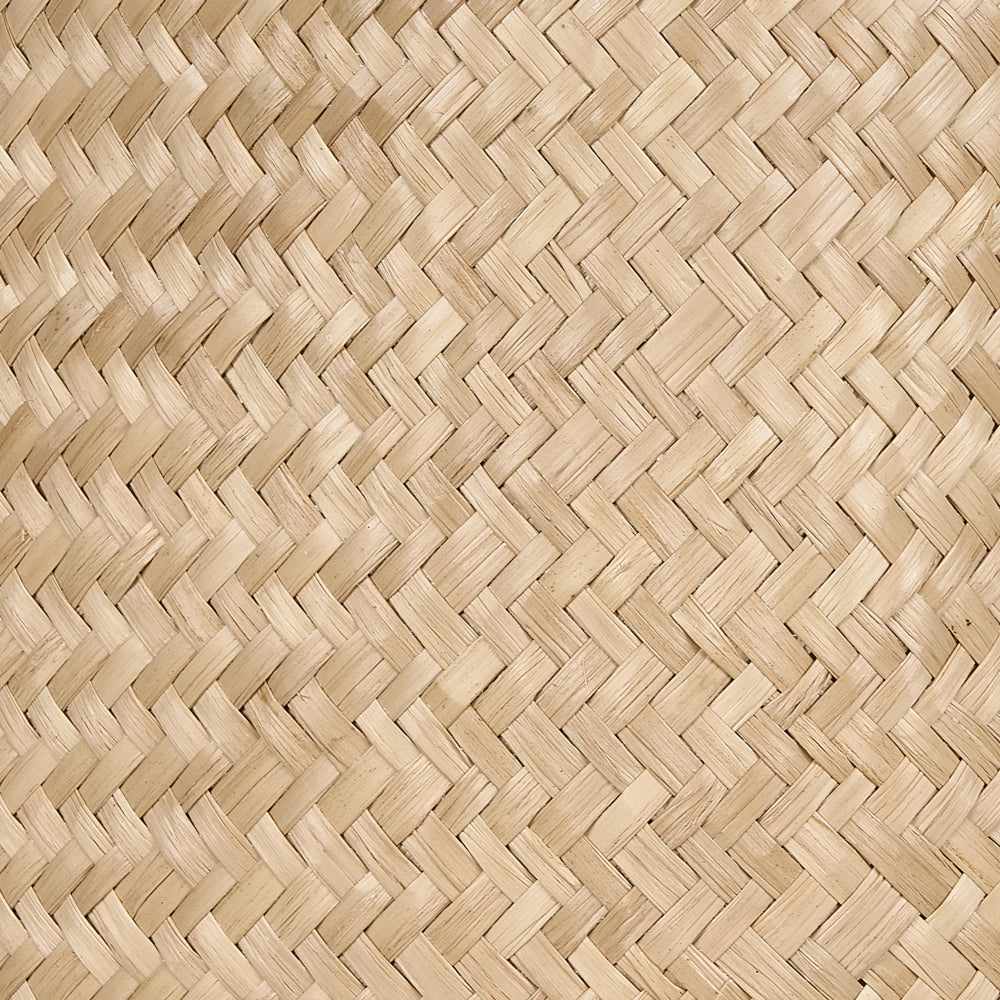Set di 2 cestini in seagrass naturale con manici intrecciati a mano Decorazione di accessori per la casa in stile bohémien