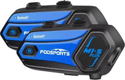 Intercom per motocicletta - Intercom per casco - Casco intercom - Intercom per casco Bluetooth - Casco - Accessori per motocicletta - 2 pezzi - 8 utenti - 2000m - Radio FM, condivisione di musica.